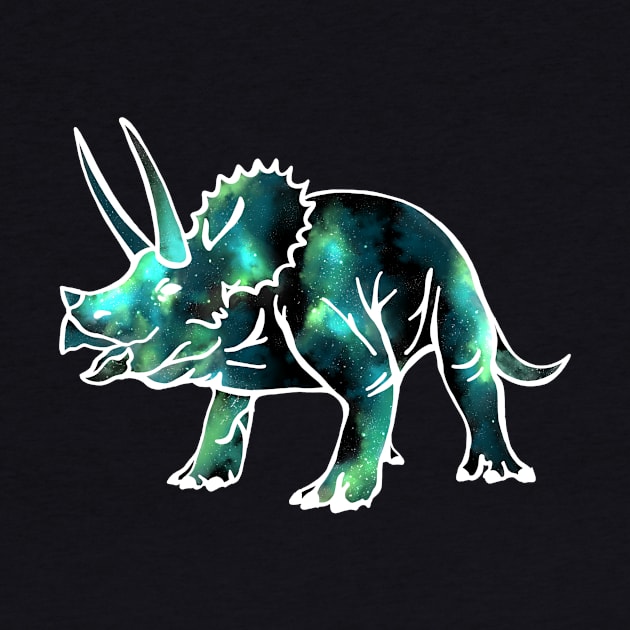 Triceratops from space by TheDoodlemancer